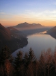 Lago di Lugano naplemente 2.